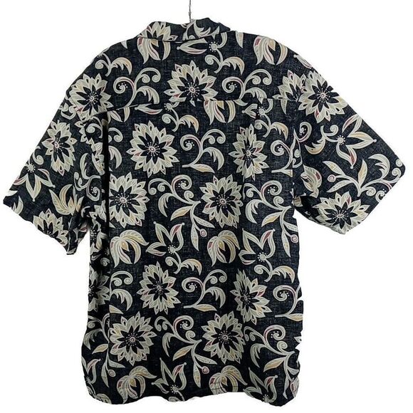 Ocean Pacific OP Hawaiian Pattern Shirt Men's Large Vintage Retro 90s RN#87989 - Picture 9 of 14